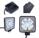 ФАРА РАБОЧАЯ 9 LED (СВЕТОДИОД ) 27W 12V 24V ПРОЖЕКТОР ГАЛОГЕН изображение 1