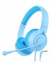 Vsonus ДЕТСКИЕ НАУШНИКИ С МИКРОФОНОМ, СИНИЕ