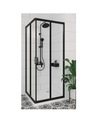 ЧЕРНАЯ ДУШЕВАЯ КАБИНА 90x80 DEANTE