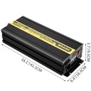 3000W ЧИСТИЙ FALOWNIK SINUSOIDALNY АВТО 2USB DC12V-AC220V  (17645458591) фото min 14