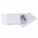 ИДЕНТИФИКАЦИОННАЯ СУМКА С ЗАЖИМОМ И ДЕРЖАТЕЛЕМ 90х55мм