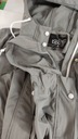 Tehotenský kabát klasický Mama Bpc sivý veľ. 40 Kapucňa s kapucňou