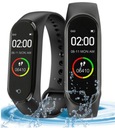 SMARTBAND M4 ZEGAREK PULSOMETR SPRTOWY SMARTWATCH Kolor dominujący czarny