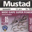 Крючки Mustad Long Point 60006BR №4.