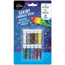 СВОБОДНЫЕ БЛЕСКОВЫЕ ПАЙЕТКИ 10 ЦВЕТОВ, РАЗНЫХ ФОРМ