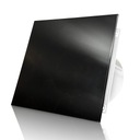 Вентилятор для ванной 100 мм черный, датчик влажности + таймер