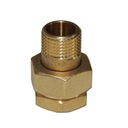 ПРЯМАЯ ЛАТУННАЯ СТОЙКА 2 ДЮЙМА ПРОЧНАЯ С УПЛОТНИТЕЛЬНЫМ КОЛЬЦОМ