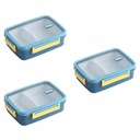 3x Bento Box dla dzieci Posiłek pojemnik Kod producenta APT_AG636A
