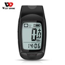 СВЕТОДИОДНАЯ ВЕЛОСИПЕДНАЯ ЛАМПА СИГНАЛЬНОЕ ОСВЕЩЕНИЕ БЕСПРОВОДНАЯ СЧЕТЧИКА WEST BIKING