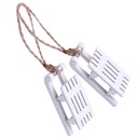 КАНТРИ ДЕКОР РОЖДЕСТВЕНСКИЕ Сани, БЕЛЫЕ 6Х2,5Х1,7СМ ШТ.