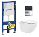 GEBERIT FRAME DELTA BUTTON УНИТАЗ VERA МЕДЛЕННО ЗАКРЫВАЮЩЕЕ СИДЕНЬЕ VELDMAN