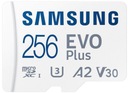 КАРТА ПАМЯТИ MICRO SD 256 ГБ АДАПТЕР SAMSUNG EVO+