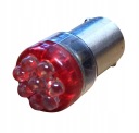 Светодиодная лампочка BA15S R5W R10W 12V Red P5W