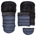 СПАЛЬНЫЙ МЕШОК iGROW 2.0 ZAFFIRO Plush для коляски Гранат - регулируемый