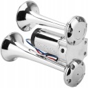 HAUT-PARLEUR KLAXON PNEUMATIQUE AVEC COMPRESSEUR AVERTISSEUR SONORE SIGNAL TROMPETTE 12 Vphoto 10