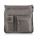 ВМЕСТИТЕЛЬНАЯ СЕРАЯ УНИВЕРСАЛЬНАЯ СУМКА ДЛЯ МОЛОДЕЖИ