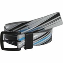 Ремень из лисы SHOWDOWN серый