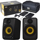 КОМПЛЕКТ МОНИТОРОВ KRK GoAux 4 ДЛЯ ИССЛЕДОВАНИЯ, сумка для микрофона