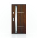 Наружные стальные двери 90/77 WALNUT REFLEX