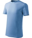 Detské tričko bavlna Malfini CLAS modrá 146 Šírka pod pažami 42 cm