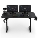 Компьютерный игровой стол для компьютера + аксессуары 140х60см Sense7 Nomad