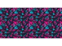 Коврик защитный 140х65 на письменный стол Graffiti Triangles
