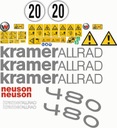 Наклейка Kramer Allrad Neuson 480