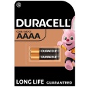 2 щелочные батарейки Duracell AAAA MX2500 LR61
