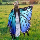 Женская накидка с крылом бабочки, костюм для косплея, накидка с крылом бабочки