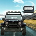 2 SZT. ГАЛОГЕН LED (СВІТЛОДІОД) 240W ПРОТИВОТУМАННА ФАРА РОБОЧА ФАРА 12V 24V ПОТУЖНА  (17618018165) фото min 9