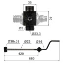 WRZECIONO COMPLET ROUES PLUGA GWINT-400MM 1023040500photo 7