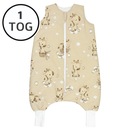 Изолированный спальный мешок с ногами 92-104 м 1 тог хлопок 100% польский продукт