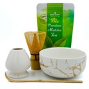 Стартовый набор матча для чая матча MyMatcha Premium White Marble