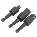 3PCS POWER WIERGANIE КОМПЛЕКТ МЕТАЛ HEX SHANK DIFT АДАПТЕР 360 ГРАДУСІВ MM  (18657426537) фото min 14