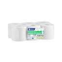 БЕЛАЯ ТУАЛЕТНАЯ БУМАГА MERIDA OPTIMUM CENTER PULL 120М НАБОР 6 ШТ.
