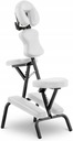 Krzesło do masażu składane białe PHYSA 10040387