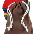 КОРИЧНЕВЫЙ ХЛОПКОВЫЙ СУМОК ДЛЯ КОСТЕЙ 9Х12 СМ