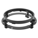7 ДЮЙМИ КРІПЛЕННЯ ФАРИ LED (СВІТЛОДІОД) DO МОТОЦИКЛА GLIDE ЧОРНИЙ TRIM RING  фото 12