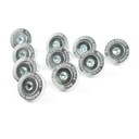 Шайбы анодированные декоративные СЕРЕБРЯНЫЕ + винты М6