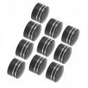 10 SZT. GOWICA MOTORCYCLE OVERLAY BOLTS CNC ALUMINUM BLACK OKRAGA N7  photo 7