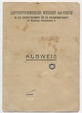 Аусвайс Варшау 1944 г. (310)