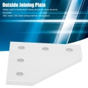 4PCS ПОДКЛЮЧЕНИЕ PLYTKE NA ВНЕШН. 5 -HOLE АЛЮМИНИЙ LACZACE PODLACZENIE 12  фото 9