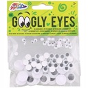 ГЛАЗА ПОДВИЖНЫЕ, САМОКЛЕЯЩИЕСЯ ДЛЯ УКРАШЕНИЯ ТАЛИСАНА, 80 ШТ.