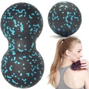 НАБОР РЕАБИЛИТАЦИОННЫХ ДВОЙНЫХ МЯЧИКОВ ДЛЯ МАССАЖА МЫШЦ STRONG + FIT