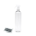 PET fľaša transparentná odolná s rozprašovačom v sade 500ml KVALITA