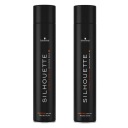 SCHWARZKOPF SILHOUETTE SUPER HOLD HAIRSPRAY 2X750ML ЛАК ДЛЯ ВОЛОС СИЛЬНОЙ ФИКСАЦИИ