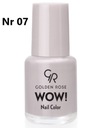 Краска для ногтей Golden Rose Wow 6 мл 07