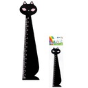 РУЧКА ДЕРЕВЯННАЯ FIORELLO ДЕРЕВЯННЫЙ КОТ ЧЕРНАЯ 15 СМ