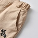 Oblek Béžová biela košeľa motýlik traky nohavice na gumičku s vreckami Kód výrobcu HARVARD
