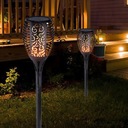 Лампа SOLAR TORCH Светодиодные солнечные садовые лампы с пламенем